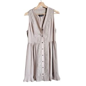 Sachin + Babi 100% Silk Blend Mini Sleeveless Dress Size 6